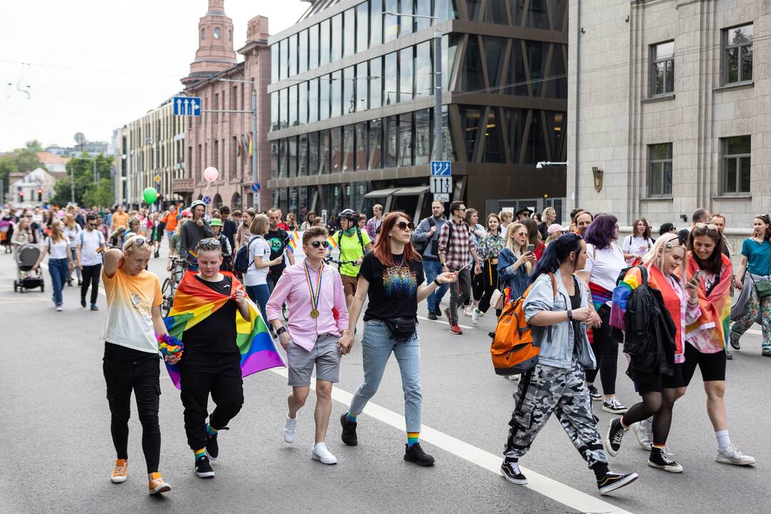Vilniuje vyksta „Baltic Pride“ eitynės