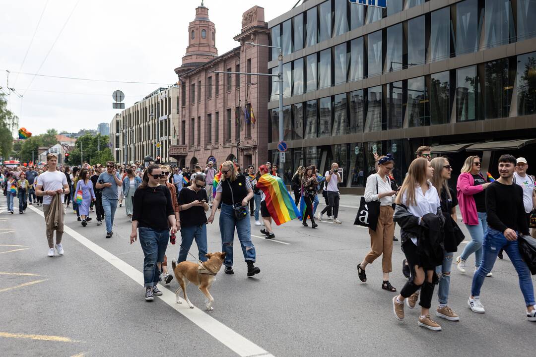 Vilniuje vyksta „Baltic Pride“ eitynės