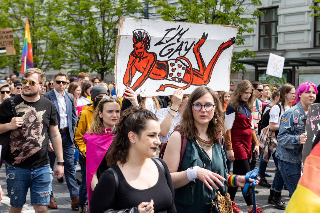 Vilniuje vyksta „Baltic Pride“ eitynės