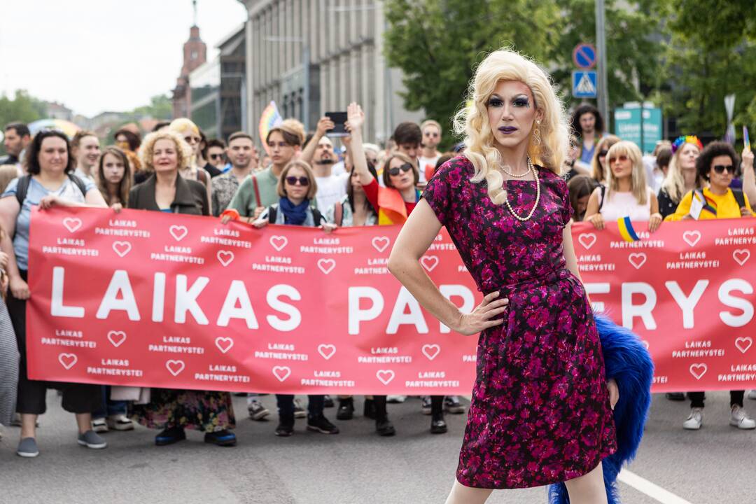 Vilniuje vyksta „Baltic Pride“ eitynės