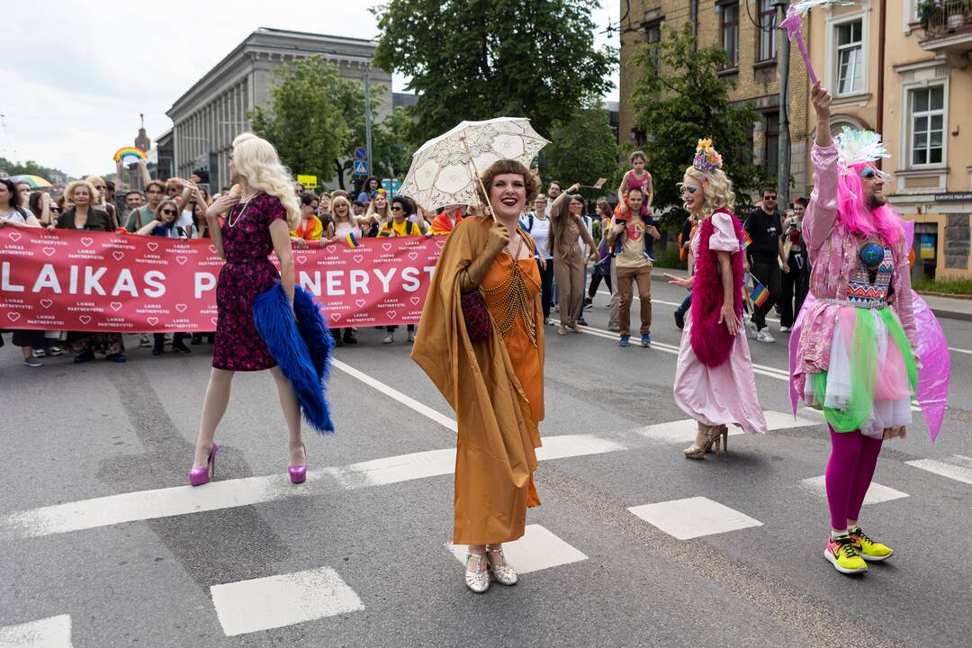 Vilniuje vyksta „Baltic Pride“ eitynės