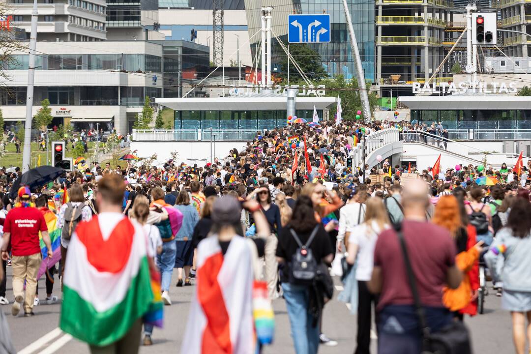 Vilniuje vyksta „Baltic Pride“ eitynės