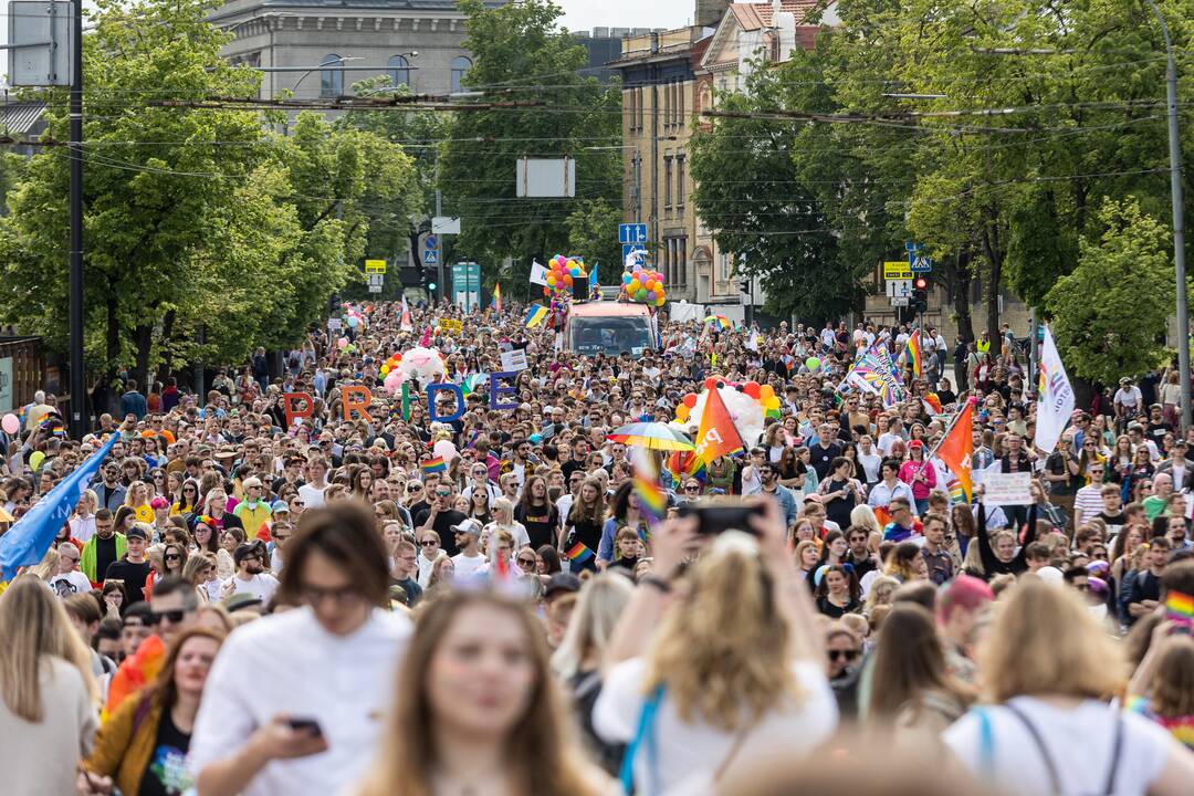 Vilniuje vyksta „Baltic Pride“ eitynės