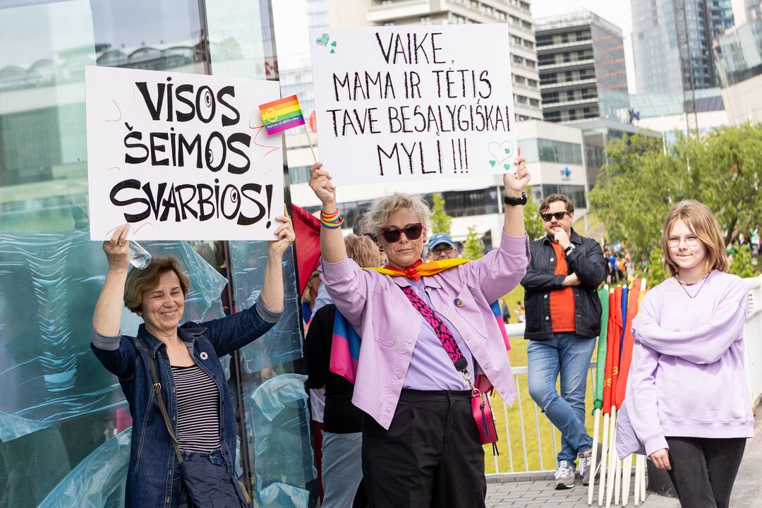 Vilniuje vyksta „Baltic Pride“ eitynės