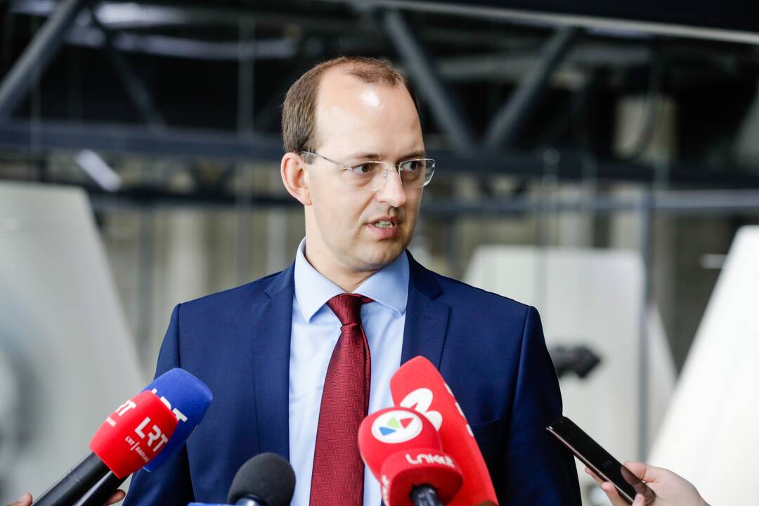 M. Skuodžio vizitas Kauno oro uoste