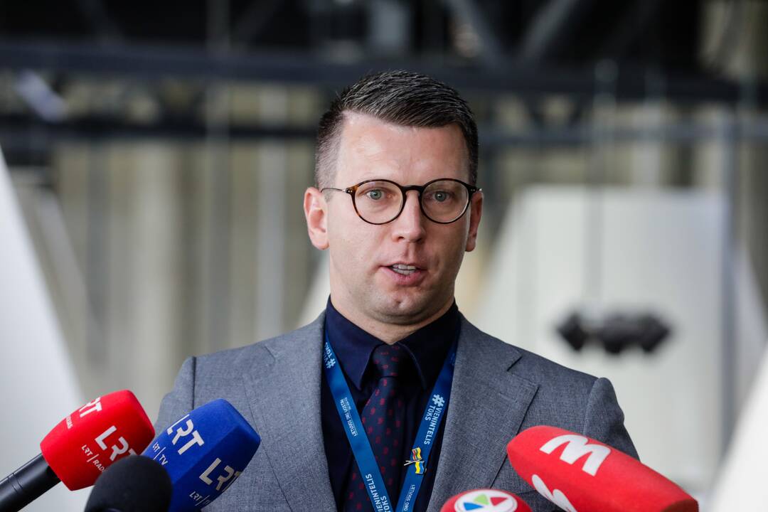 M. Skuodžio vizitas Kauno oro uoste