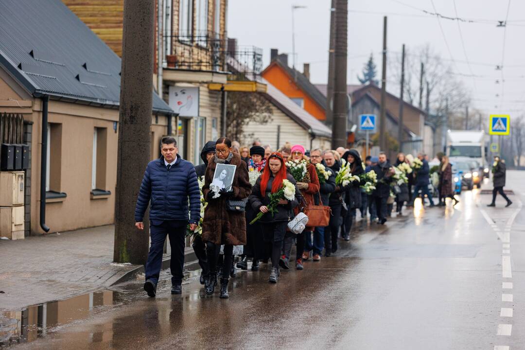 „Kaunas Jazz“ meno vadovės I. Jučaitės-Sarneckienės laidotuvės