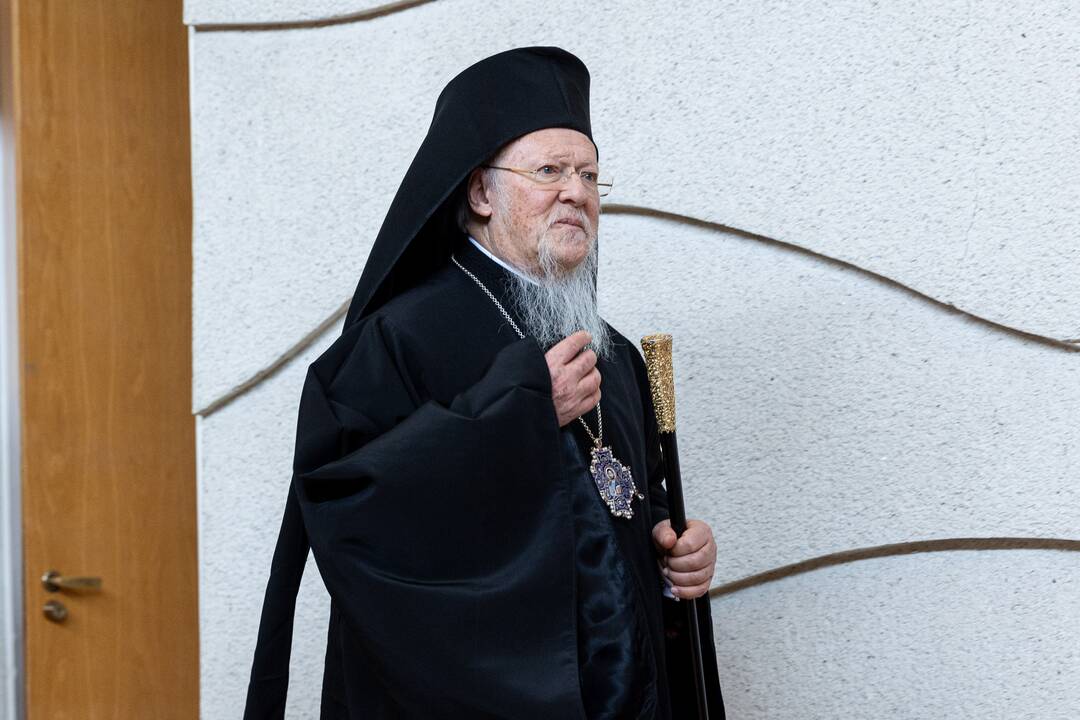 I. Šimonytė susitiko su Konstantinopolio patriarchu Baltramiejumi I