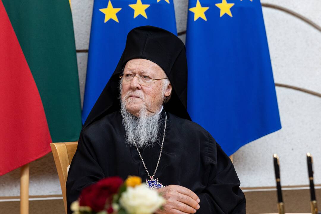 I. Šimonytė susitiko su Konstantinopolio patriarchu Baltramiejumi I