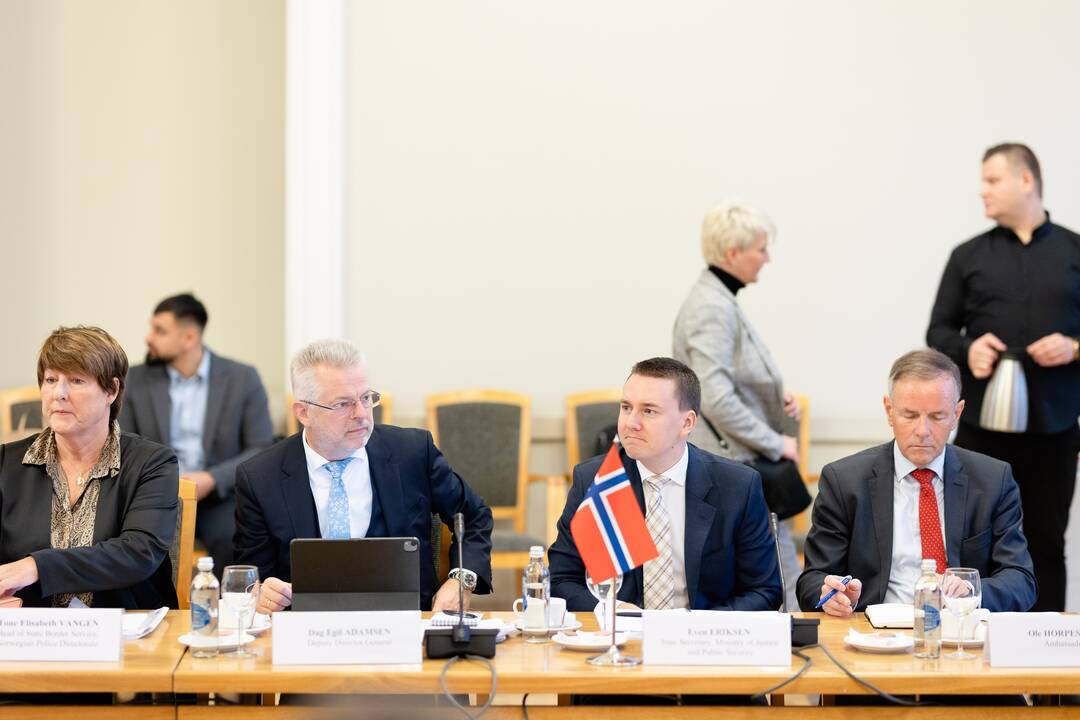 A. Bilotaitė susitiko su septynių šalių vidaus reikalų ministrais