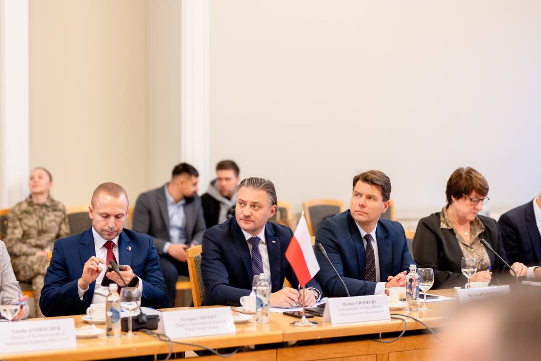 A. Bilotaitė susitiko su septynių šalių vidaus reikalų ministrais