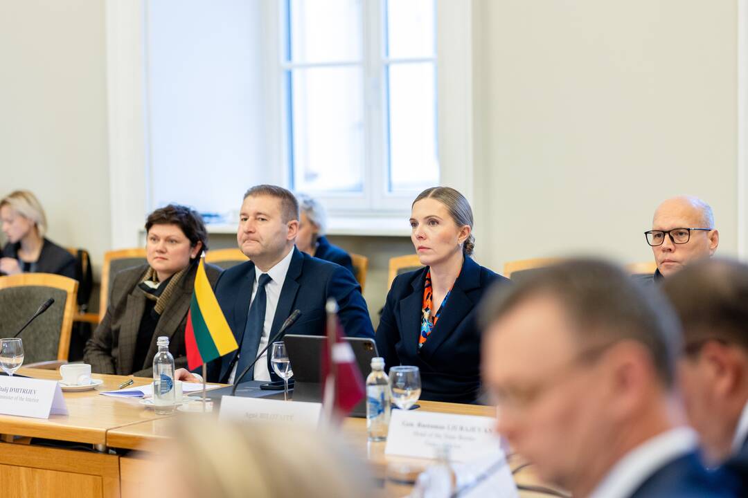 A. Bilotaitė susitiko su septynių šalių vidaus reikalų ministrais