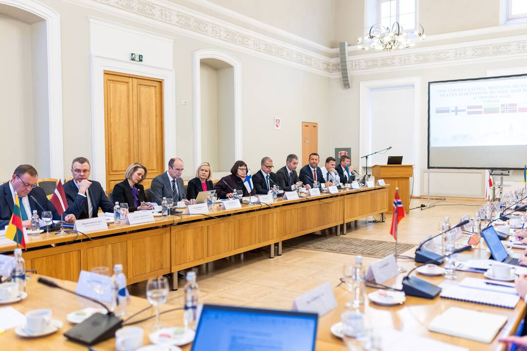 A. Bilotaitė susitiko su septynių šalių vidaus reikalų ministrais