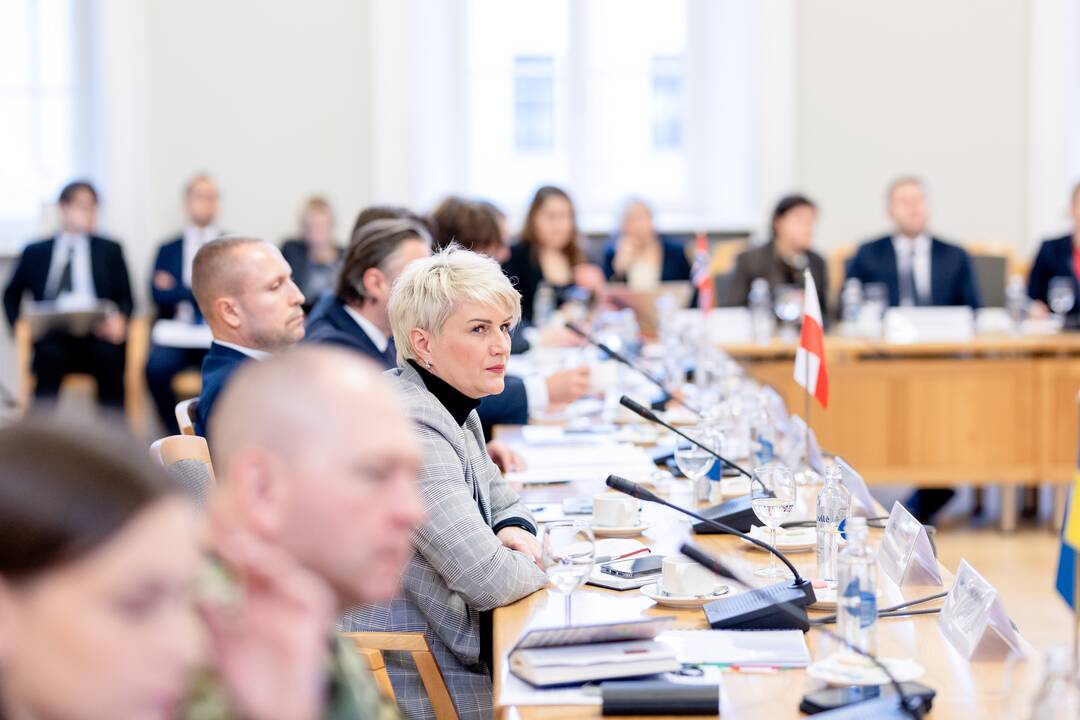 A. Bilotaitė susitiko su septynių šalių vidaus reikalų ministrais