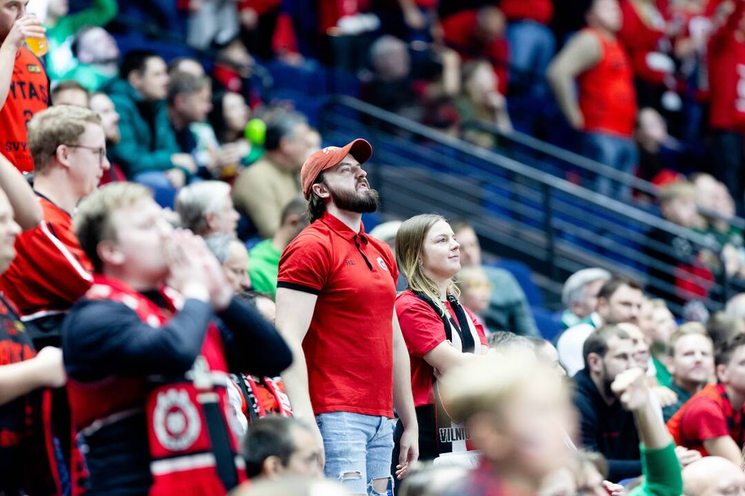 LKL rungtynės: Vilniaus „Rytas“ – Kauno „Žalgiris“