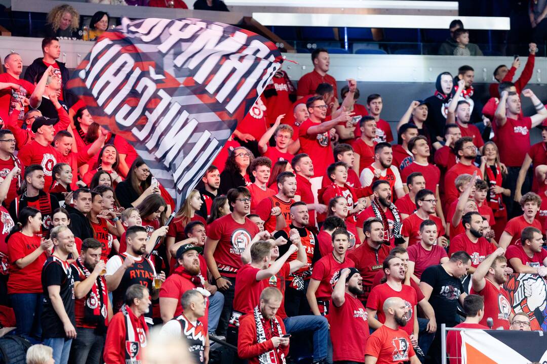 LKL rungtynės: Vilniaus „Rytas“ – Kauno „Žalgiris“