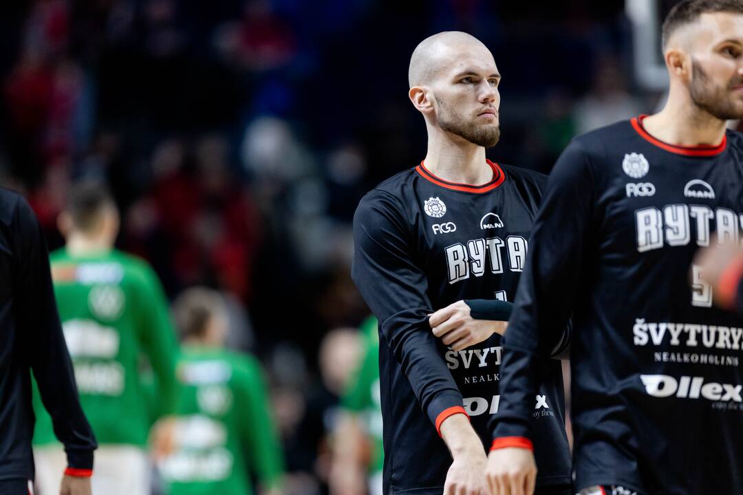 LKL rungtynės: Vilniaus „Rytas“ – Kauno „Žalgiris“