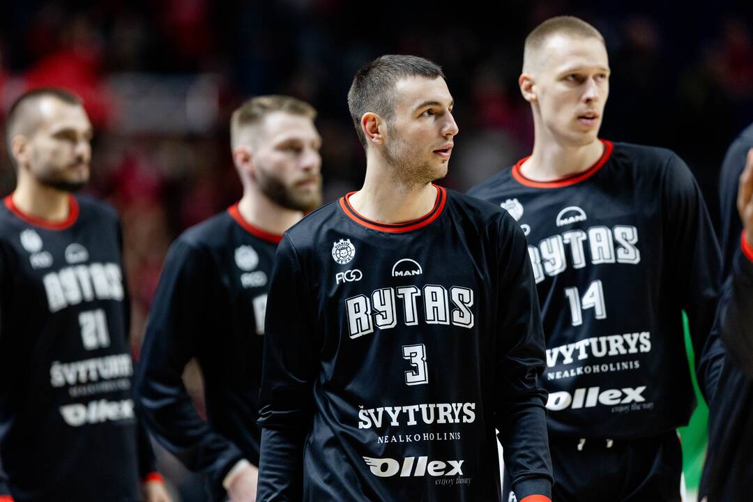 LKL rungtynės: Vilniaus „Rytas“ – Kauno „Žalgiris“