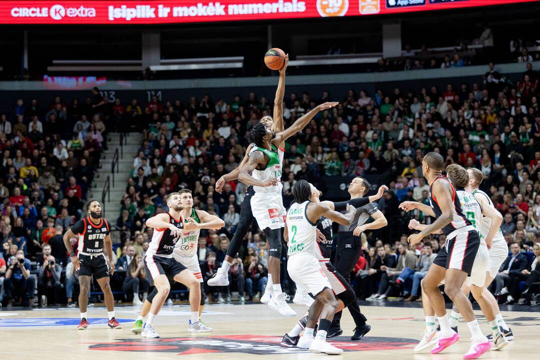 LKL rungtynės: Vilniaus „Rytas“ – Kauno „Žalgiris“
