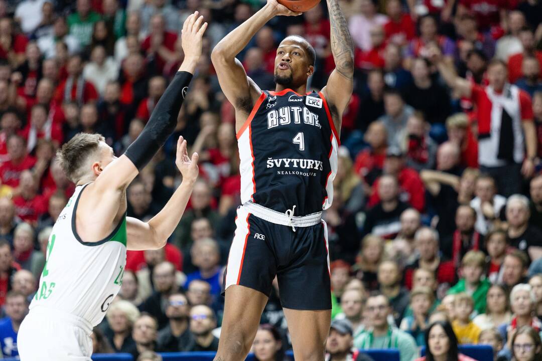 LKL rungtynės: Vilniaus „Rytas“ – Kauno „Žalgiris“