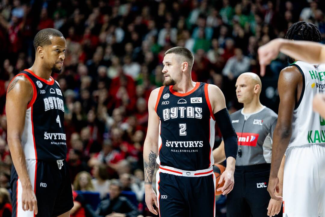 LKL rungtynės: Vilniaus „Rytas“ – Kauno „Žalgiris“