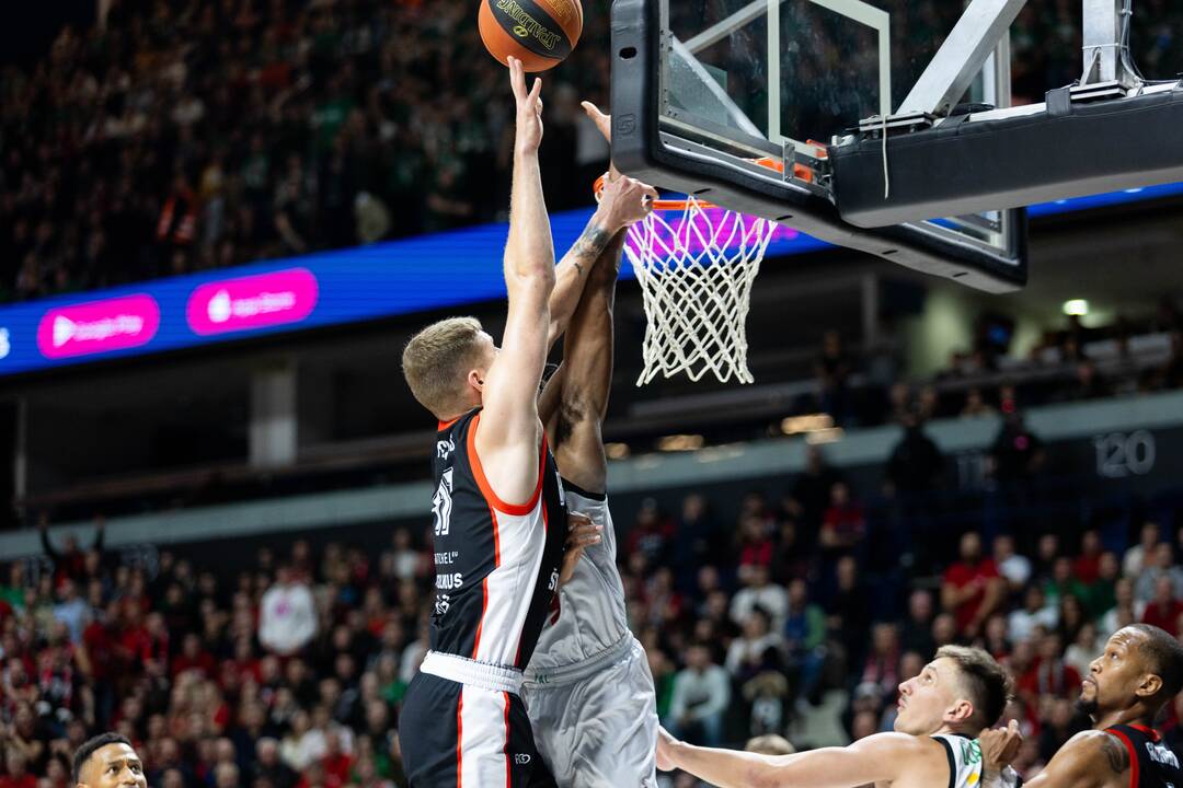LKL rungtynės: Vilniaus „Rytas“ – Kauno „Žalgiris“