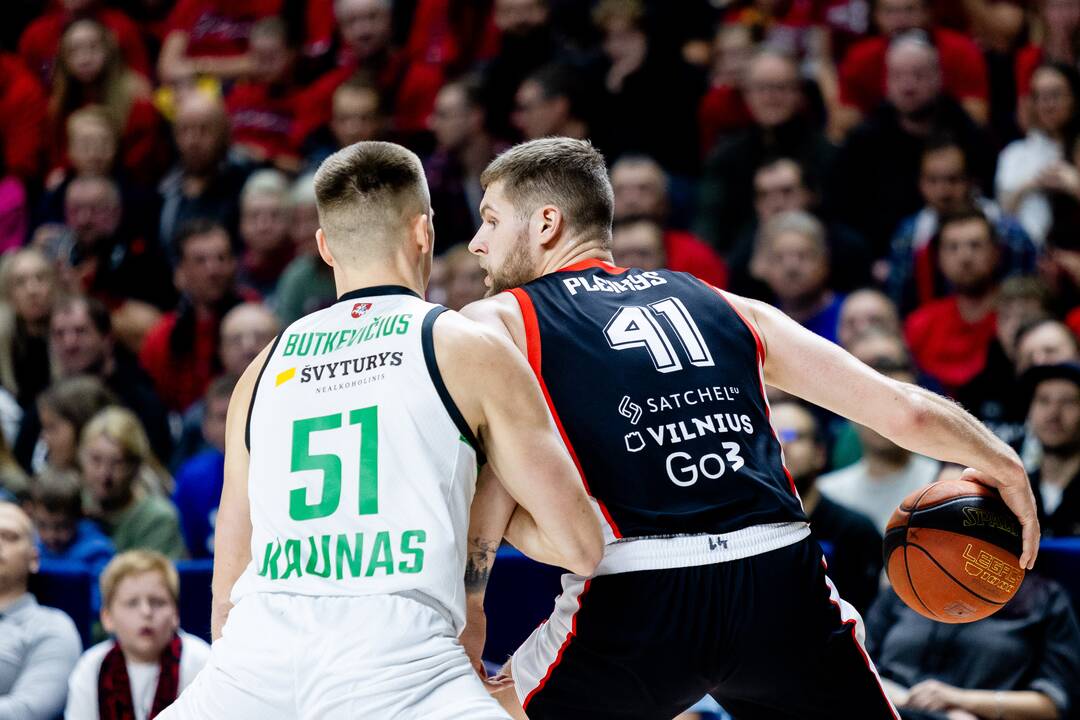 LKL rungtynės: Vilniaus „Rytas“ – Kauno „Žalgiris“