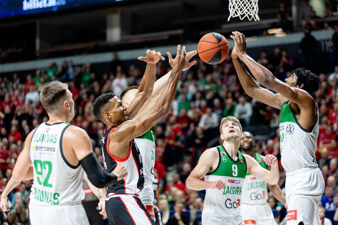LKL rungtynės: Vilniaus „Rytas“ – Kauno „Žalgiris“