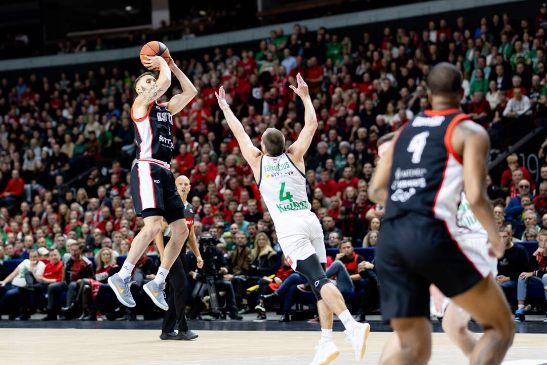 LKL rungtynės: Vilniaus „Rytas“ – Kauno „Žalgiris“