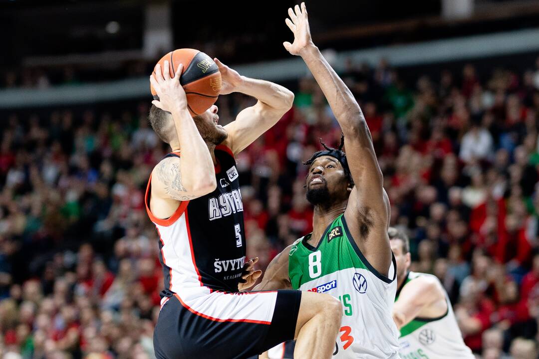 LKL rungtynės: Vilniaus „Rytas“ – Kauno „Žalgiris“