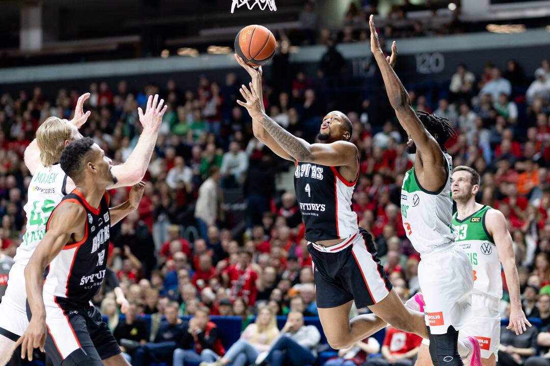 LKL rungtynės: Vilniaus „Rytas“ – Kauno „Žalgiris“