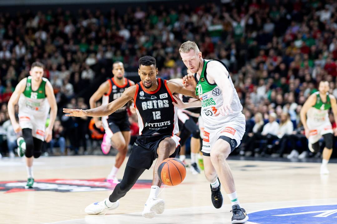 LKL rungtynės: Vilniaus „Rytas“ – Kauno „Žalgiris“