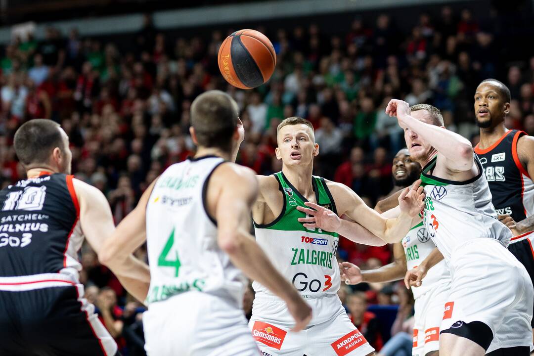 LKL rungtynės: Vilniaus „Rytas“ – Kauno „Žalgiris“