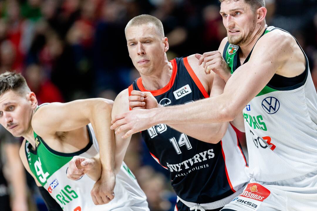 LKL rungtynės: Vilniaus „Rytas“ – Kauno „Žalgiris“