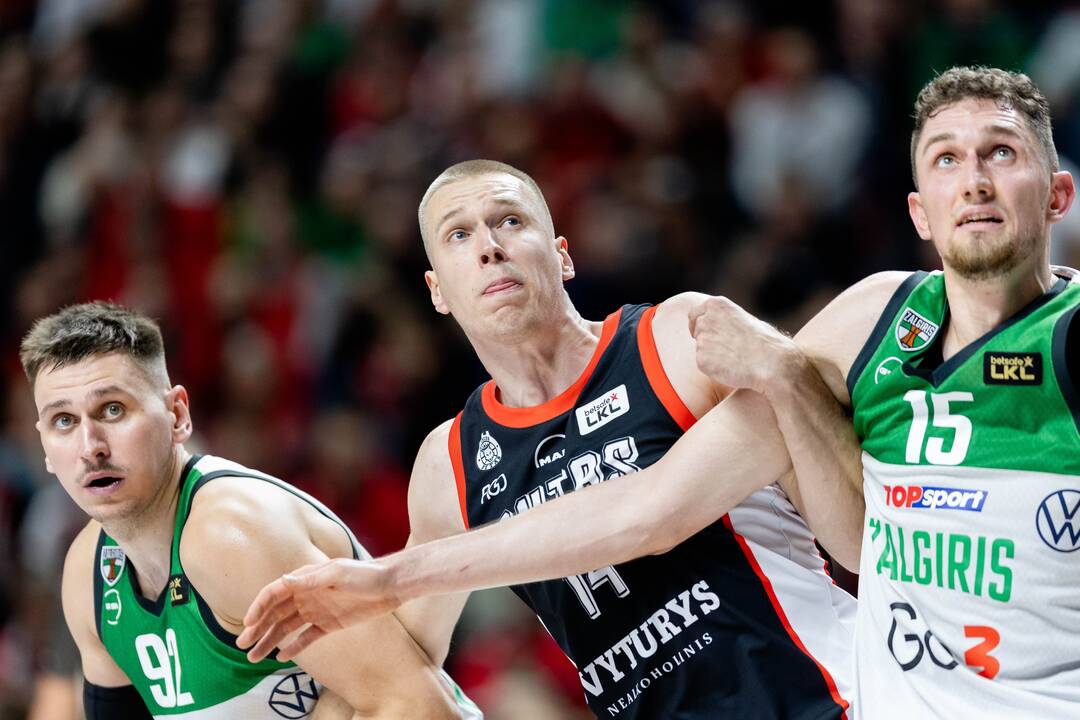 LKL rungtynės: Vilniaus „Rytas“ – Kauno „Žalgiris“