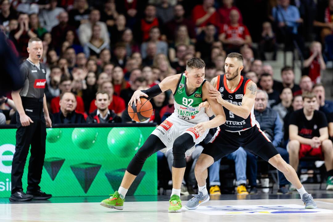 LKL rungtynės: Vilniaus „Rytas“ – Kauno „Žalgiris“