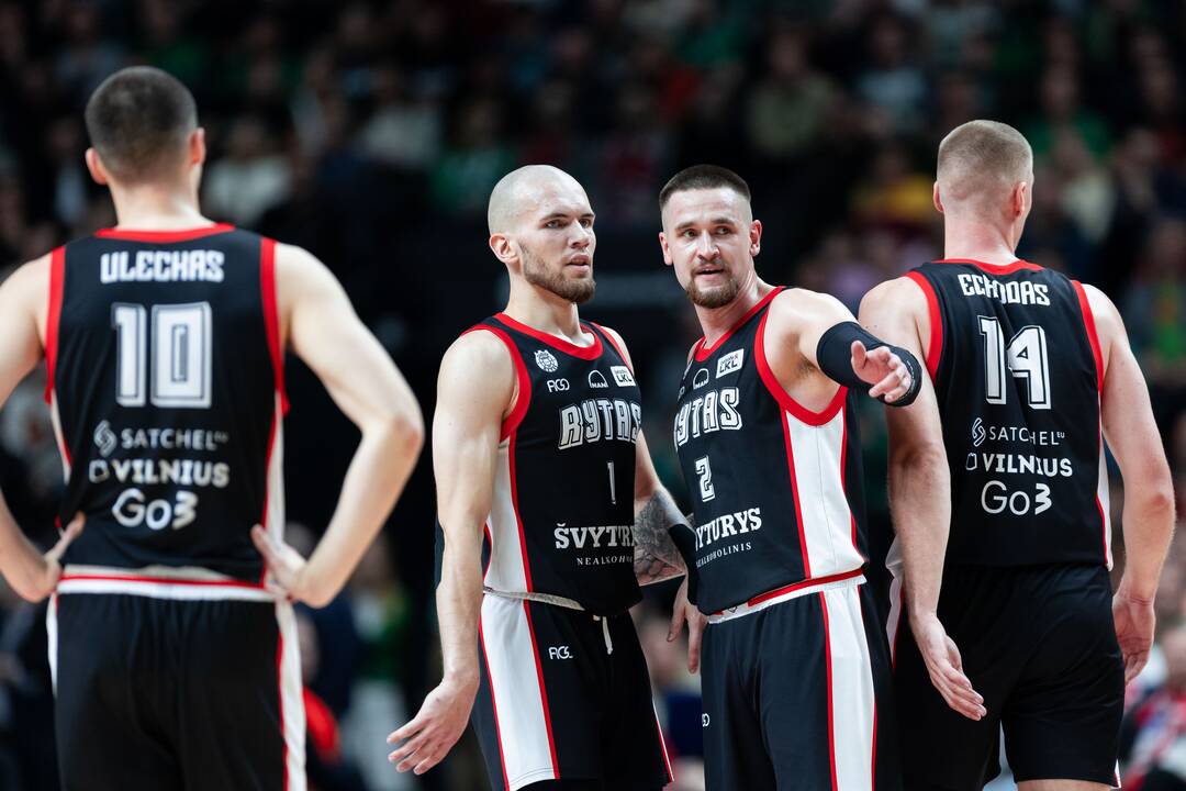 LKL rungtynės: Vilniaus „Rytas“ – Kauno „Žalgiris“