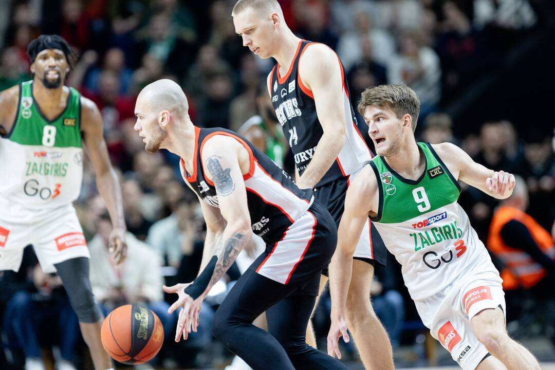 LKL rungtynės: Vilniaus „Rytas“ – Kauno „Žalgiris“