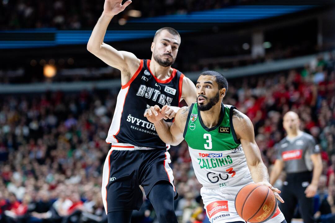 LKL rungtynės: Vilniaus „Rytas“ – Kauno „Žalgiris“