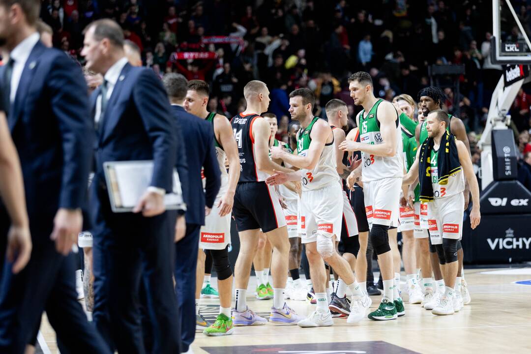 LKL rungtynės: Vilniaus „Rytas“ – Kauno „Žalgiris“