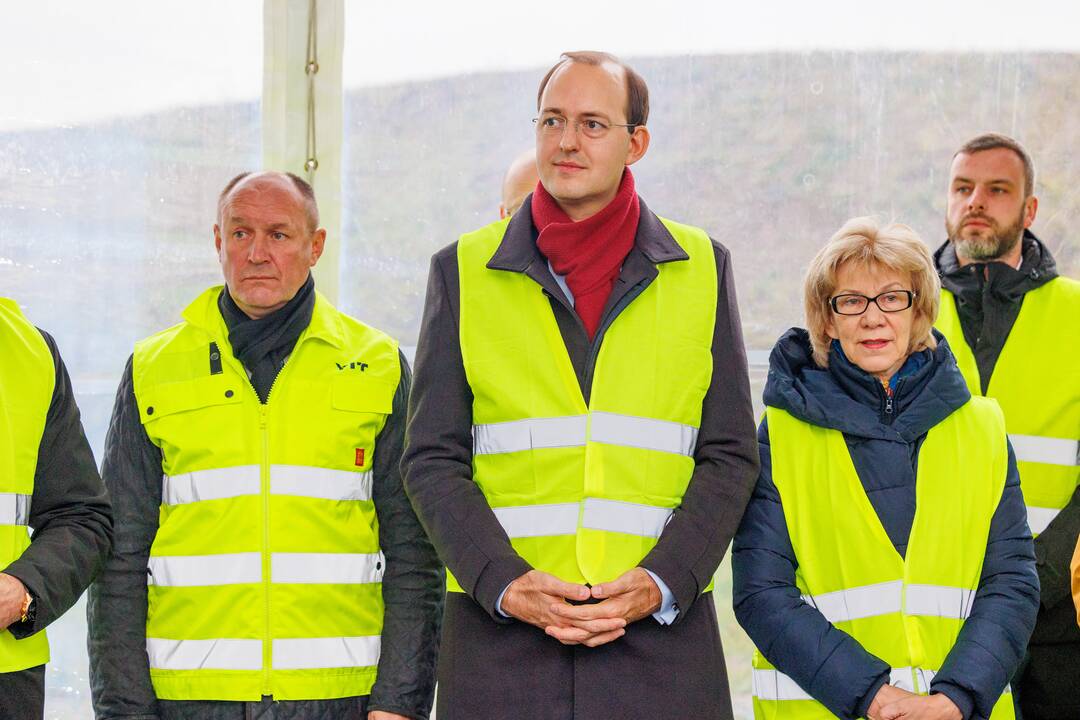 Tunelio kelių Lentvaris–Vievis sankirtoje atidarymas