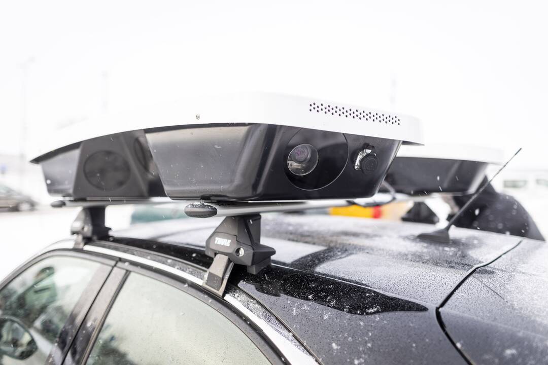 Vilniuje pristatytas e. kontrolės automobilis