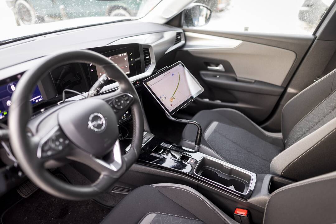 Vilniuje pristatytas e. kontrolės automobilis