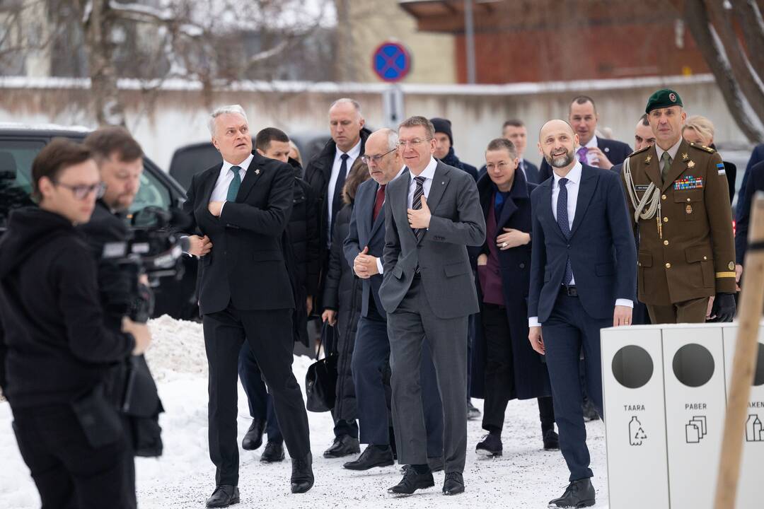 Baltijos šalių prezidentų susitikimas Taline