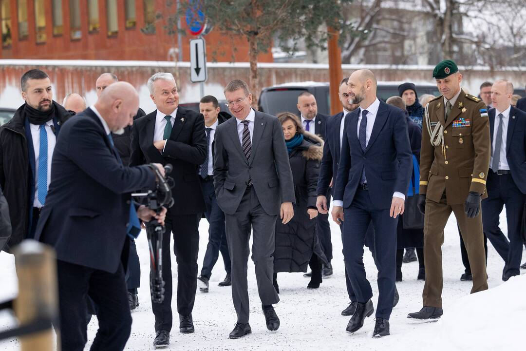 Baltijos šalių prezidentų susitikimas Taline