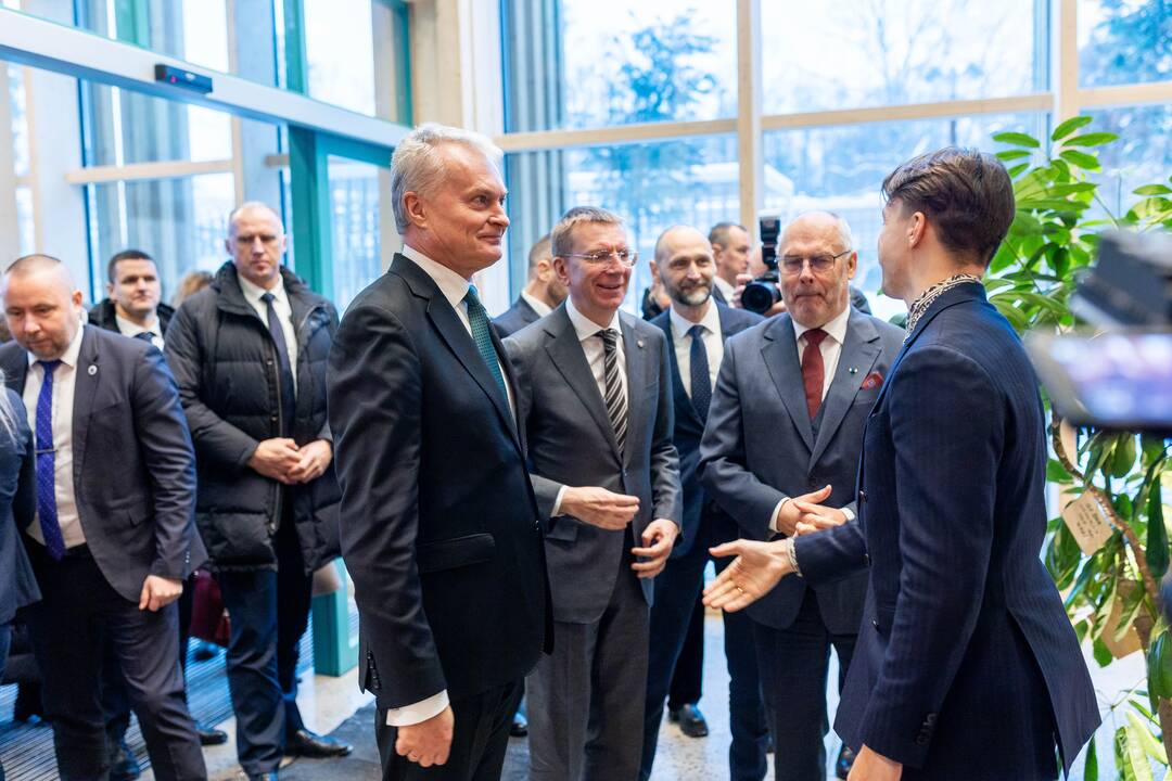Baltijos šalių prezidentų susitikimas Taline