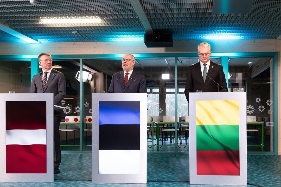 Baltijos šalių prezidentų susitikimas Taline