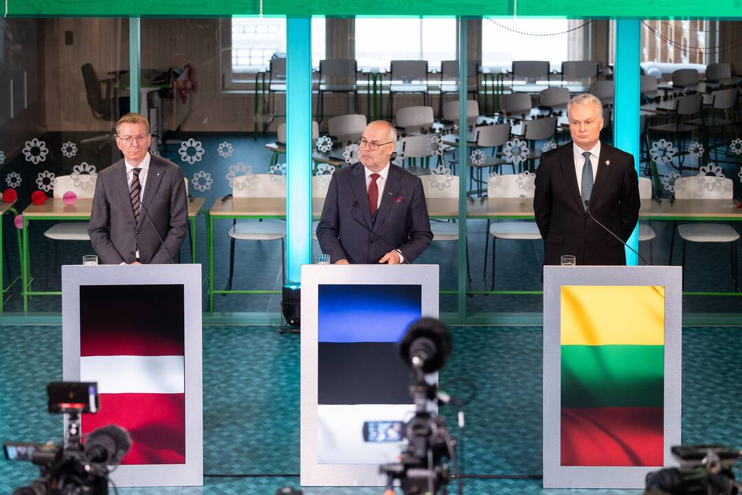 Baltijos šalių prezidentų susitikimas Taline