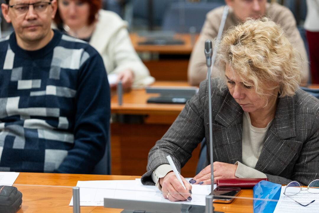 Vilniaus mero susitikimas su nukentėjusiais Viršuliškių daugiabučio gyventojais