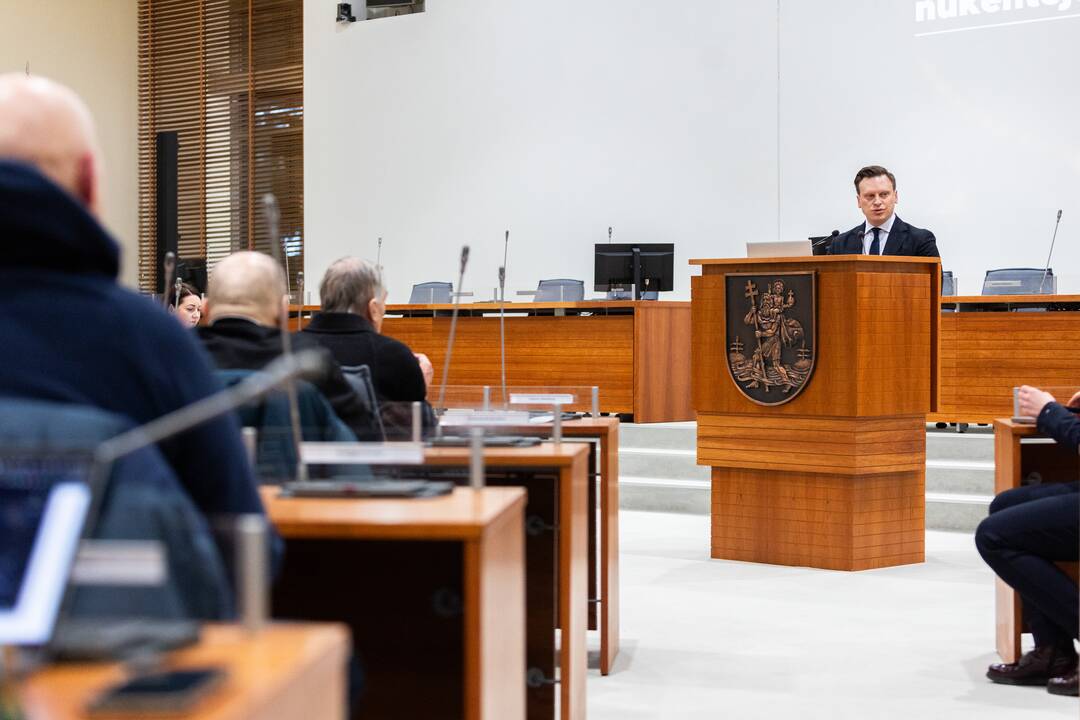 Vilniaus mero susitikimas su nukentėjusiais Viršuliškių daugiabučio gyventojais